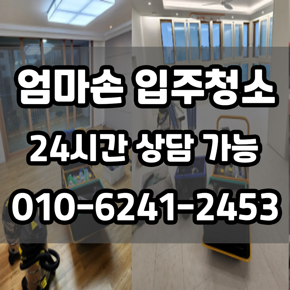 입주청소 서비스 지역